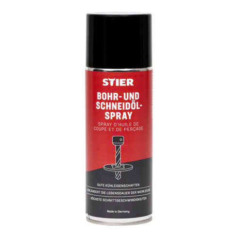 STIER Bohr- und Schneidöl-Spray, extra kühlend, 400 ml