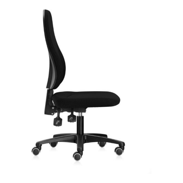 STIER Bürodrehstuhl YNC-3 ohne Armlehne 1245x460x630mm