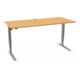 STIER Bureau électrique réglable en hauteur 501-43 180 x 80 cm hêtre 65-125 cm