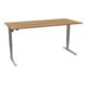 STIER Bureau électrique réglable en hauteur 501-43 180 x 80 cm Noyer