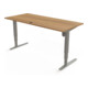 STIER Bureau électrique réglable en hauteur 501-43 180 x 80 cm Noyer