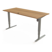 STIER Bureau électrique réglable en hauteur 501-43 180 x 80 cm Noyer-4