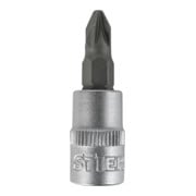STIER Bussola per bit Pozidriv 1/4", PZ