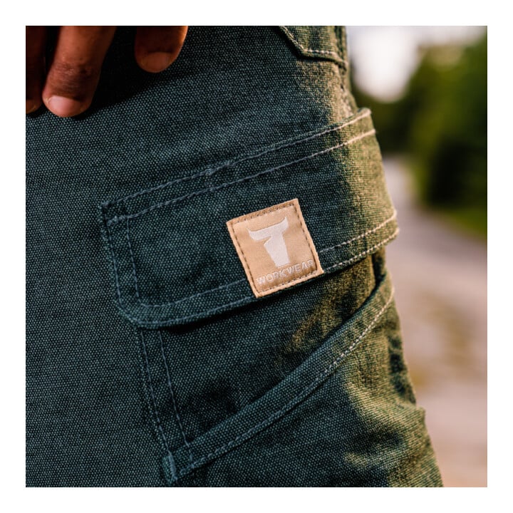 STIER Cargo Steel Pants 30/32 Dark Green