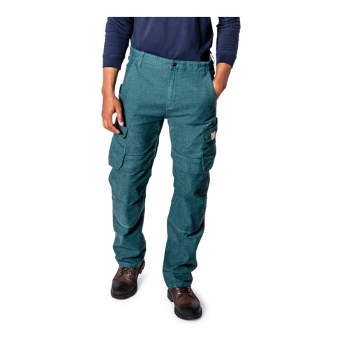 STIER Cargo Steel Pants 38/34 Dark Green