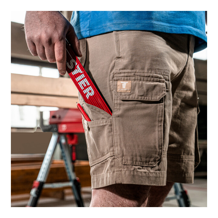 STIER cargoshort voor staal BCI-katoen W38/XXL kaki