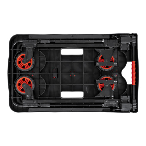 STIER Carrello a piattaforma completamente pieghevole portata 137 kg