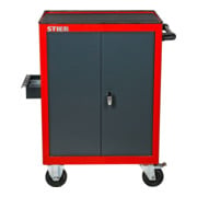 STIER Carrello armadio con 2 ripiani-2