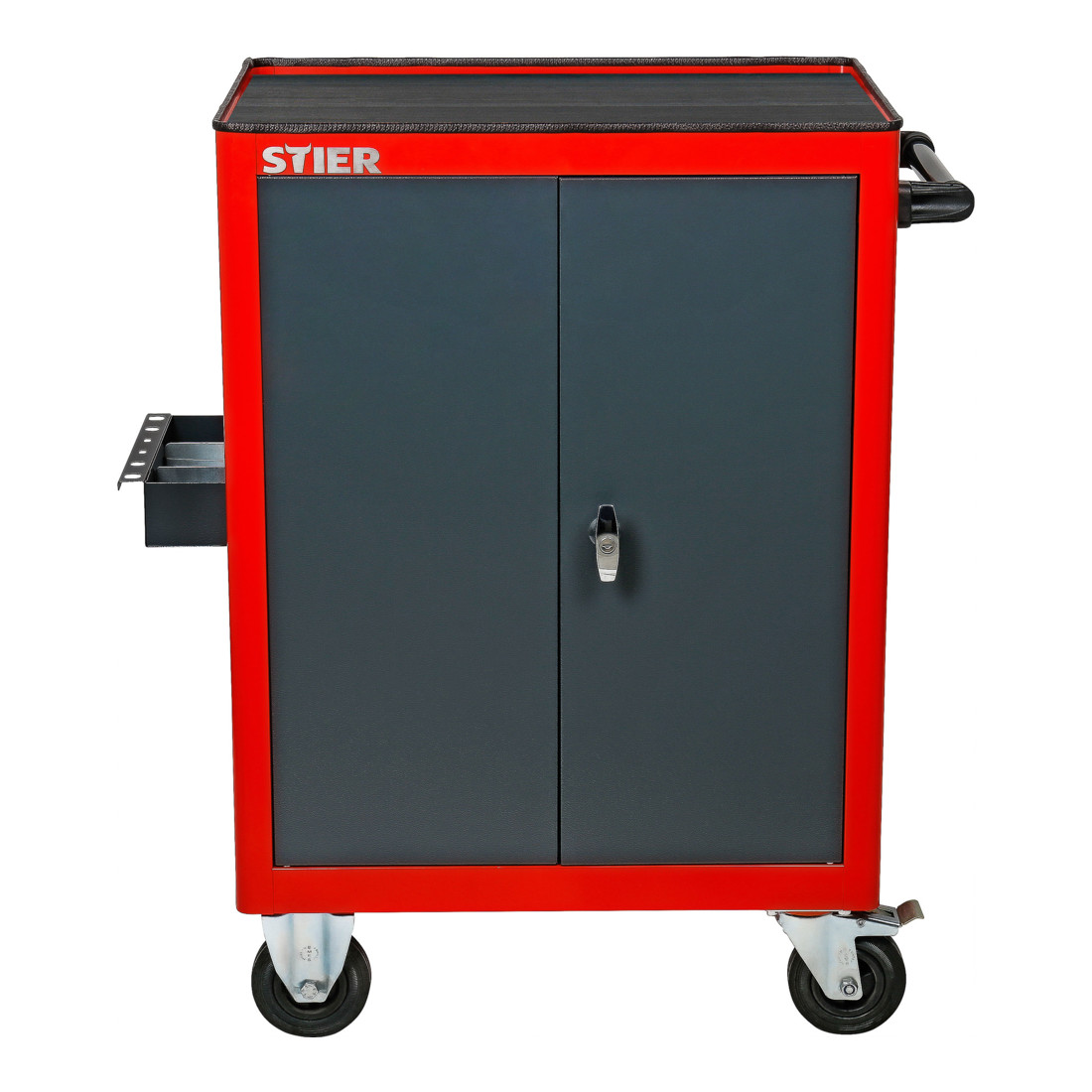 STIER Carrello armadio con 2 ripiani