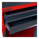 STIER Carrello da officina Basic Compact, vuoto, con piano in plastica-4
