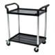 STIER Carrello di servizio con 2 ripiani, lungh.x largh.x alt. 860x480x930 mm-1