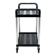 STIER Carrello di servizio con 2 ripiani, lungh.x largh.x alt. 860x480x930 mm-2