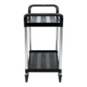 STIER Carrello di servizio con 2 ripiani, lungh.x largh.x alt. 860x480x930 mm-4