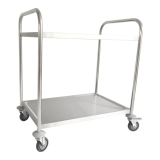 STIER Carrello da portata in acciaio inox