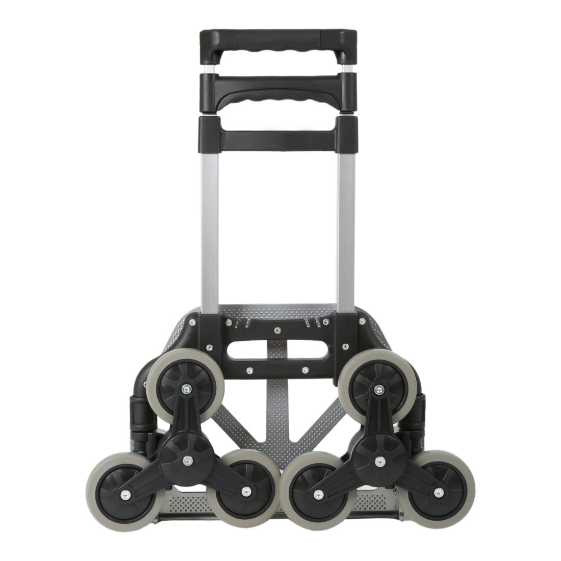 STIER Carrello in alluminio a tre ruote pieghevole 70 kg