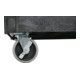 STIER Carrello multiuso in plastica con 3 ripiani 250 kg lungh.xlargh.xalt. 870x430x850 mm-2