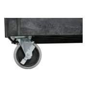 STIER Carrello multiuso in plastica con 3 ripiani 250 kg lungh.xlargh.xalt. 870x430x850 mm-2
