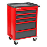 STIER Carrello per officina equipaggiato, 92 pezzi-4
