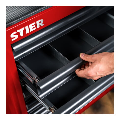 STIER Carrello per officina, vuoto