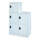 STIER Casier cubique 305 × 305 × 305 mm gris clair empilable