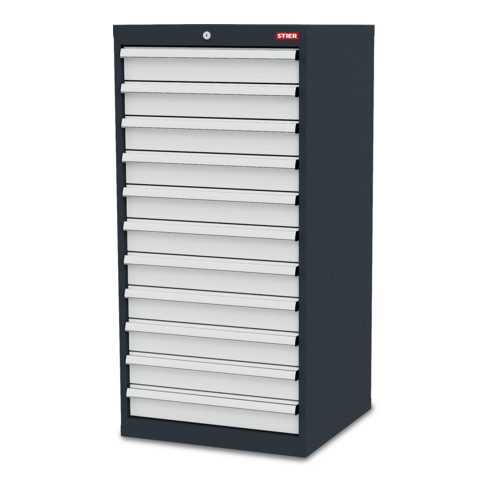 STIER Cassettiera con 11 cassetti