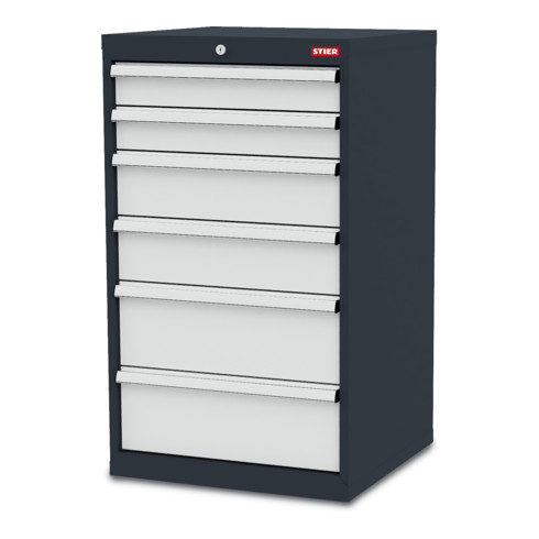 STIER Cassettiera con 6 cassetti