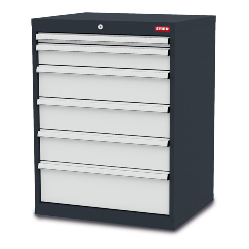 STIER Cassettiera con 6 cassetti