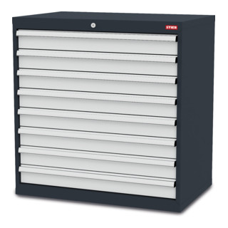 STIER Cassettiera con 8 cassetti