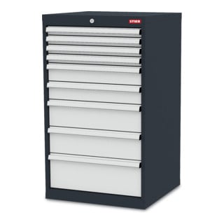 STIER Cassettiera con 9 cassetti
