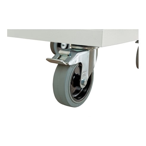 STIER Cassettiera mobile grigio chiaro/blu genziana 600mm