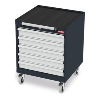 STIER Cassettiera mobile 575mm 600mm