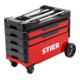 STIER Cassettiera su ruote pieghevole 80 kg di portata lungh.xlargh.alt. 700x380x535/950 mm-2