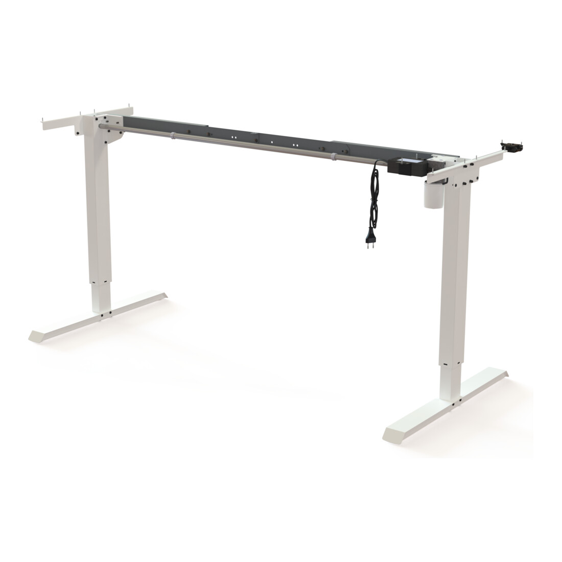 STIER Châssis électrique réglable en hauteur 501-20 blanc pour plateau 160x80 cm