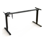 STIER Châssis électrique réglable en hauteur 501-20 Noir 160 × 80 cm-1