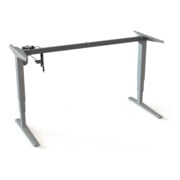 STIER Châssis électrique réglable en hauteur 501-43 Argent 160 x 80 cm-1