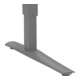 STIER Châssis électrique réglable en hauteur 501-43 Argent 160 x 80 cm