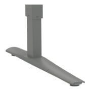 STIER Châssis électrique réglable en hauteur 501-43 Argent 160 x 80 cm-5