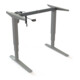 STIER Châssis électrique réglable en hauteur 501-43 argent pour plateau 100x80 cm