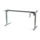 STIER Châssis électrique réglable en hauteur 501-43 argent pour plateau 180 × 80 cm