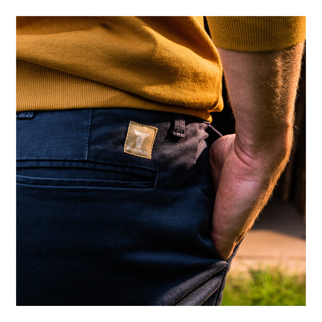 STIER Chino 30/32 Navy Blue