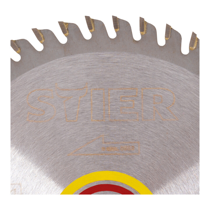 STIER cirkelzaagblad, hout, 160 x 2,2 x 20 mm, 48 tanden, wisseltand