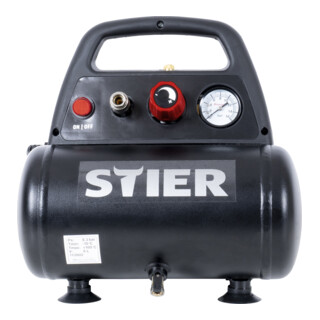 STIER Compressor MKT 180 l/min | 8 bar | 6 l