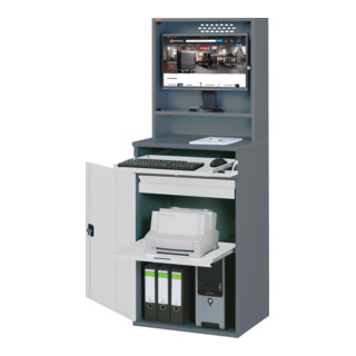 STIER computerkast Premium stationair BxDxH 650x520x1770 mm