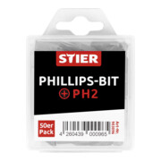STIER Confezione grande di bit Phillips PH