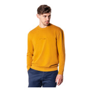 STIER Crew Sweat Style Embro L Golden Brown