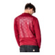 STIER Crew Sweat Style Print M Deep Red-1