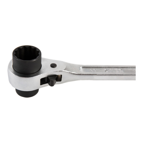 STIER Cricchetto da ponteggio 19 x 22 mm doppio esagono