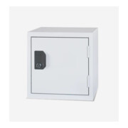 STIER Cube casier 380 x 380 x 380 mm gris clair empilable-3