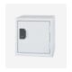 STIER Cube casier 450 × 450 × 450 mm gris clair empilable