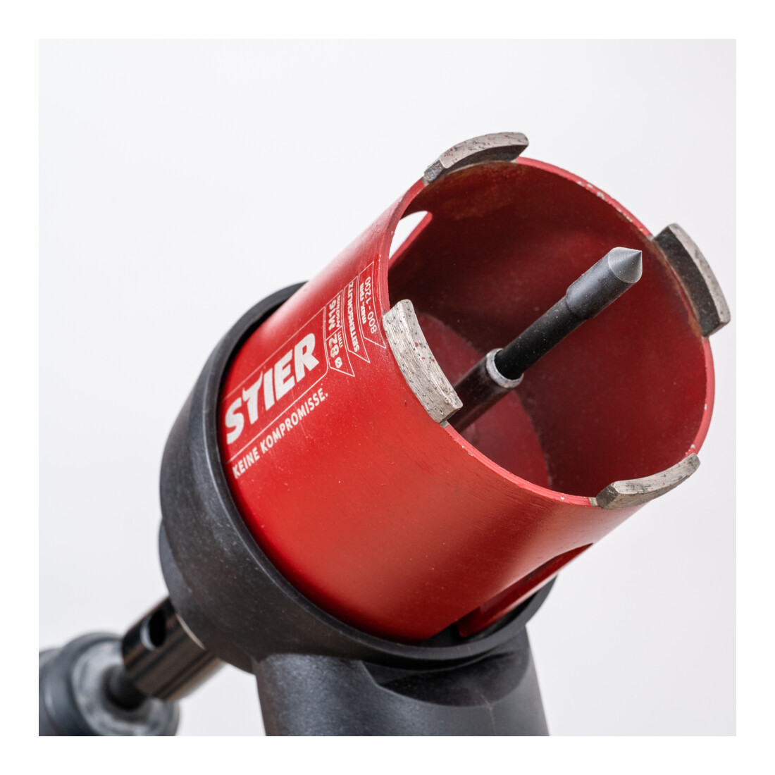STIER DAS-Absaughaube M16 für 68 & 82 mm Dosensenker mit DAS-Bananenschlitz